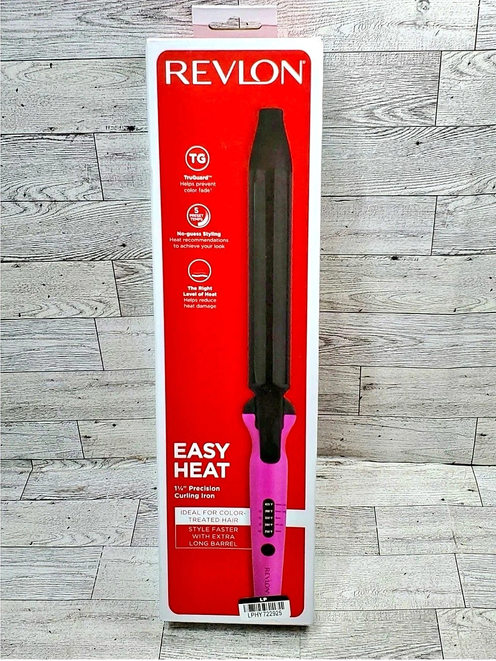 Revlon Easy Heat 1¼" Ceramic Tourmaline Curling Iron